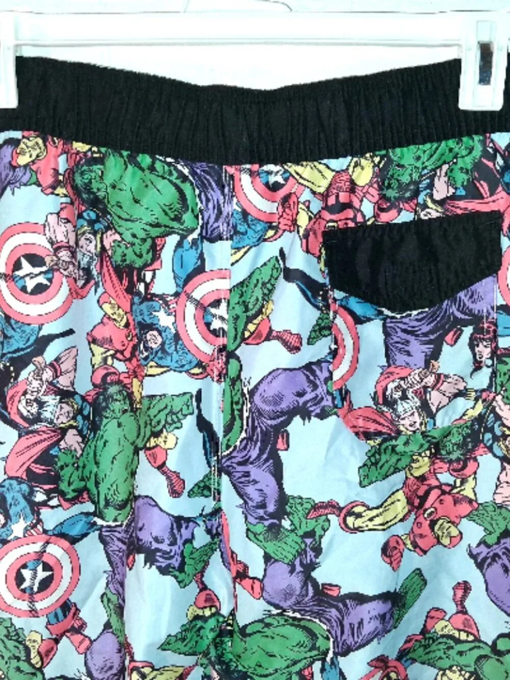 Marvel Comics Superhero Men's Swim Trunks Board Shorts Swimwear Adult XL